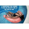 4E’s Novelty 2 Pack Inflatable Pool Chair Float – Pool Floats for Adults with Drink Holder - 4 of 4