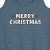 Women's - Winnie the Pooh - Merry Christmas Characters Graphic Racerback Tank - 2 of 4