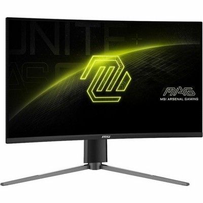 MSI MAG 27CQ6PF 27" Class WQHD Curved Screen Gaming LCD Monitor - Metallic Black