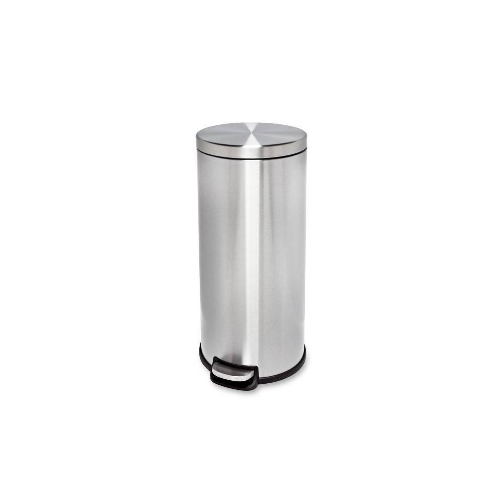 Honey-Can-Do 30L Round Step Can with Bucket