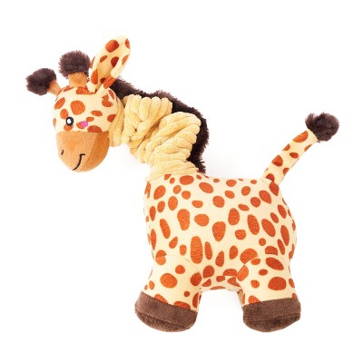 ZippyPaws Bungee Buddiez Giraffe Dog Plush Toy