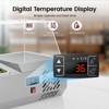 Mojgar Refrigerated Condiment Station 40", Countertop Refrigerated Sandwich Pre Station - 3 of 4