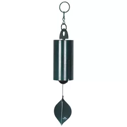 Woodstock Chimes Signature Collection, Heroic Windbell, Medium, 24'' Green Wind Bell HWMG