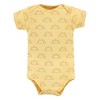 Hudson Baby Cotton Bodysuits, Kind Human - 4 of 4