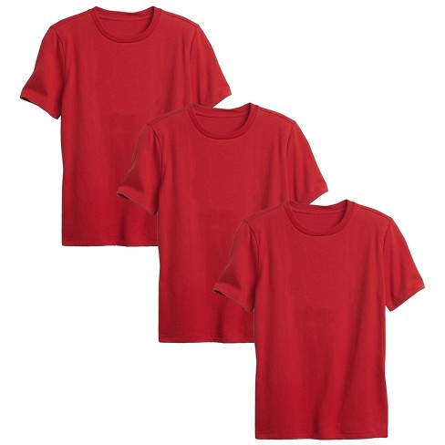 Action Thread Boy's Short Sleeve Crew Neck Premium Soft Cotton Blend T ...