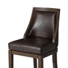 Maven Lane Vienna High Back Vegan Leather Bar Height Bar Stool - 4 of 4