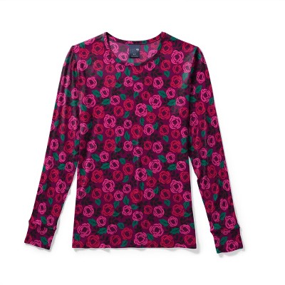 Zoe and Chloe Zoe+Chloe Silky Print Tee