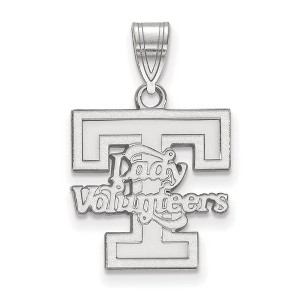 Black Bow Jewelry Sterling Silver Tennessee Volunteers NCAA Medium Pendant - 1 of 3