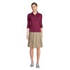 Lands' End Lands' End School Uniform Women's Poly-Cotton Box Pleat Skirt Top of Knee - 4 of 4