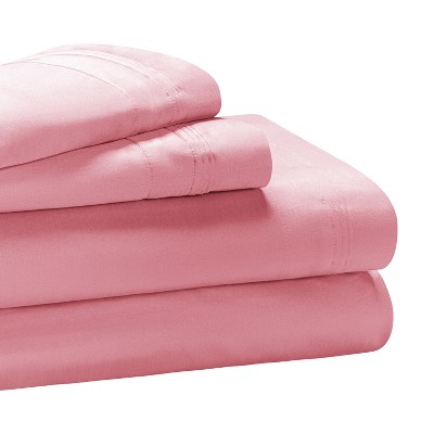 Luxury Egyptian Quality Cotton 650 Thread Count Solid Deep Pocket Sheet Set by Blue Nile Mills