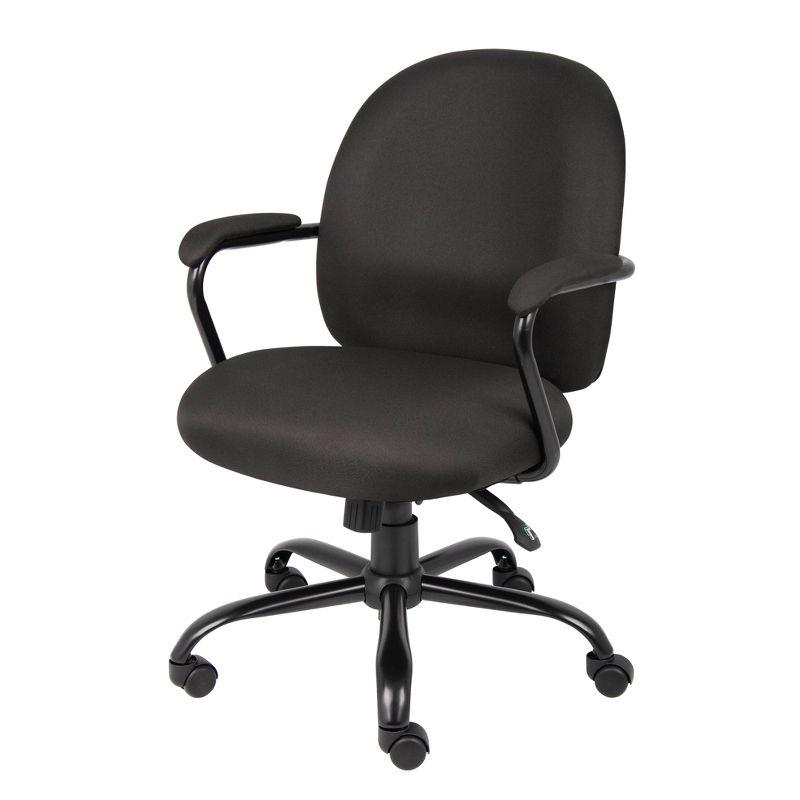 Heavy Duty Task Chair Black - Boss Office Products, 6 of 10