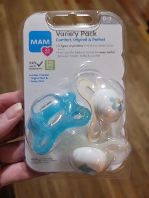 Mam Pacifier Newborn Variety Pack - 3pk - Boy : Target