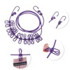 Unique Bargains with Metal Clips*12 Clothesline 1 Pc - 3 of 4