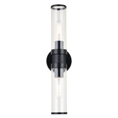 Vaxcel Levitt 2 - Light Vanity in  Black