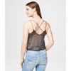 Aeropostale Womens Charseuse Cami Tank Top, Grey, Medium - 2 of 2