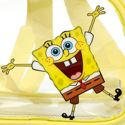 SpongeBob SquarePants Open Arms Clear 10" Adult Mini Backpack — фото 5