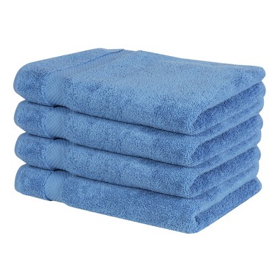 Splash Ultra-Soft Zero Twist 100% Ring Spun Cotton Hand Towel Set -Reversible, 550 GSM, Breathable, Lightweight, Highly Absorbent Towels for Bathroom