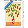 Trends International Reinders: Food - Chili Tree Framed Wall Poster Prints - 3 of 4