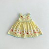 MyKids-USA Summer Hot Selling Baby Kids Girls Princess Sleeveless Plaid Dress - 4 of 4