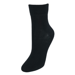 Windsor Collection Women's Rayon from Bamboo Comfort Wide Trouser Slack Sock - 1 of 1