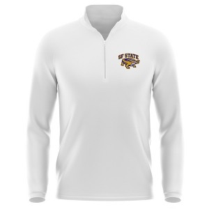 Men's San Francisco State University Adult Active Sport 1/4 Zip Pullover Left Chest Logo - 1 of 4