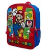 Super Mario Brothers 2 Piece Backpack Set, Boys & Girls 16" School Bag, Blue - 3 of 4