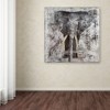 Trademark Fine Art 24" x 24" Joarez 'Wild Life' Canvas Art: Elephant, Mid-Century Modern Decor - 3 of 4