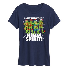 Women's - Teenage Mutant Ninja Turtles - Get Into The Ninja Spirit Short Sleeve Graphic T-Shirt - 1 of 4