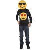 Dress Up America Smiling Heart Emoji T-Shirt Costume for Adults - 3 of 3