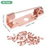 Unique Bargains Durable Multipurpose Iron Badge Brooch Pin Backs Safety Clasp 60 Pcs - 3 of 4