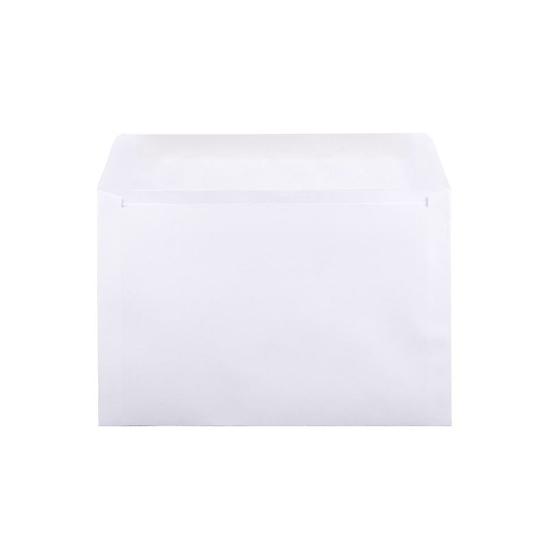 JAM Paper Booklet Commercial Envelopes 6" x 9" White 4238I, 2 of 3