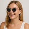 Anna-Kaci Women's Cat Eye UV400 Sunglasses with Trendy Retro Design - 3 of 4
