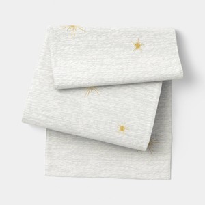 72"x14" Table Runner Silver and Gold - Threshold™ - 1 of 3