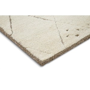 Obeetee Adab Morrocan Lines Hand Tufted Contemporary Indoor Area Rug - 1 of 4