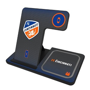 Keyscaper FC Cincinnati Linen 15-Watt 3 in 1 Charging Station - 1 of 4