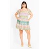 Women's Plus Size Reece Dress - lemon | CITY CHIC - 2 of 4