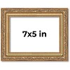PosterPalooza | 7x5 Wood Antique Frame with UV Acrylic, 4 Finishes: Bronze, Gold, Silver, and Black - 2 of 4