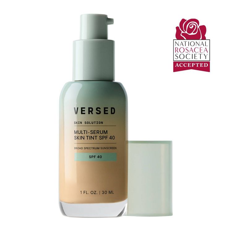 Versed Skin Solution Multi-Serum Skin Tint Foundation - SPF 40 - 1 fl oz, 2 of 12