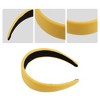 Unique Bargains Faux Leather Headband Hairband for Women 1.6 Inch Wide 1Pcs - 3 of 4