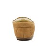 Women's Fuzzy Lined Suede Moccasin Slippers - 4 of 4