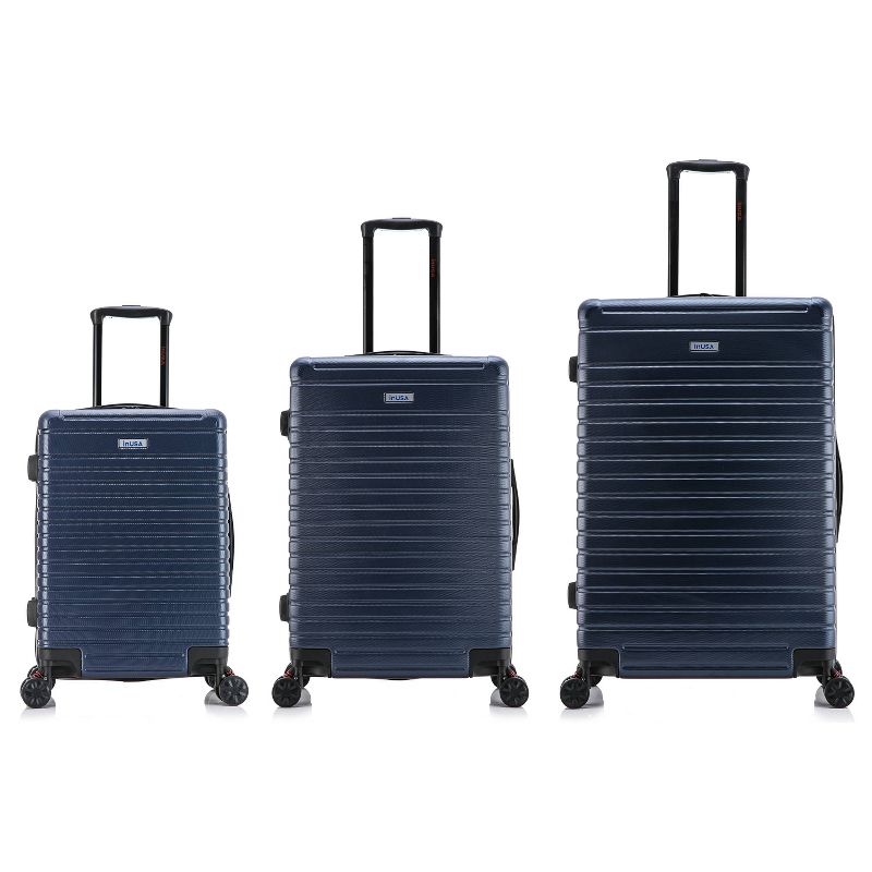 InUSA Deep Lightweight 3pc Hardside Spinner Luggage Set, 4 of 9