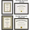 Americanflat 11x14 Diploma Frame - Use as 8.5x11 Certificate Frame or Display 11x14 Photo Without Mat - Legacy Collection - 4 of 4