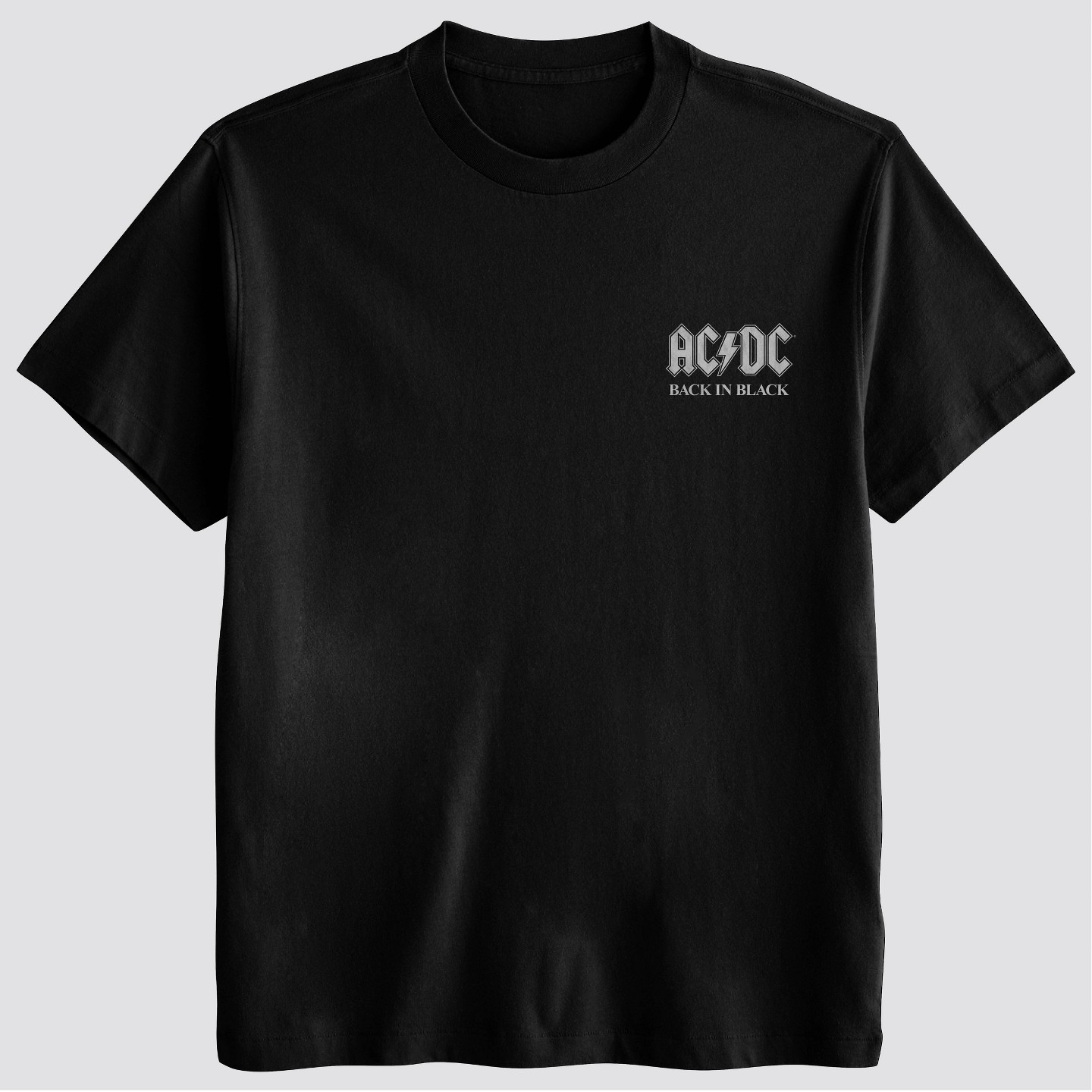 Мужская футболка AC/DC World Tour Short Sleeve Graphic T-Shirt - Black, цвет: Чёрный — фото 1