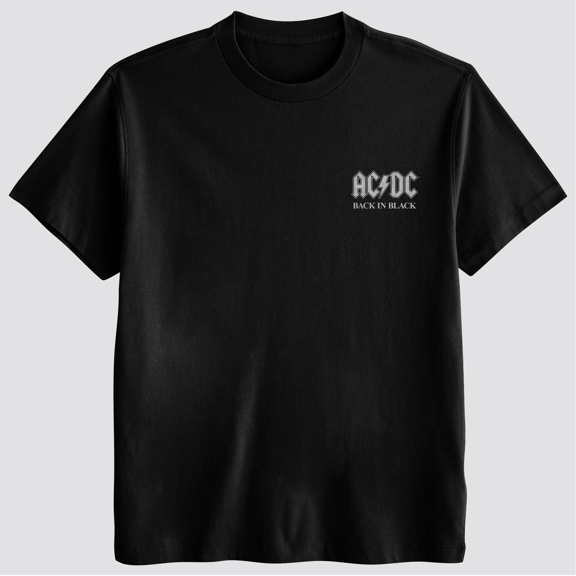 Men's AC/DC World Tour Short Sleeve Graphic T-Shirt - Black