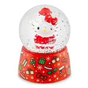 Silver Buffalo Sanrio Hello Kitty Holiday Mini Snow Globe | 2.5 Inches Tall - 1 of 4