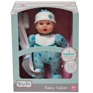 Goldberger Baby's First Baby Talker Interactive Baby Doll - 1 of 4