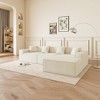 Modular L-Shaped Sectional Sofa with Reversible Chaise, Deep Seat Cushions, Comfortable Couch for Living Room - 3 of 4