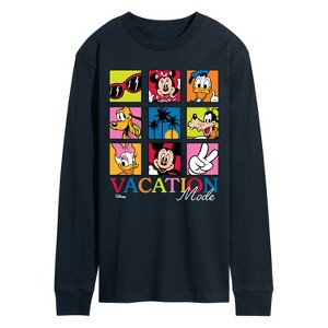 Men's - Disney - Vacation Mode Long Sleeve Graphic T-Shirt - 1 of 3