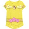 Disney Disney Princess Girls T-Shirt (Sets) Jasmine Ariel Tiana Snow White Belle Rapunzel Cinderella Mulan Aurora Moana Clothes - 3 of 4