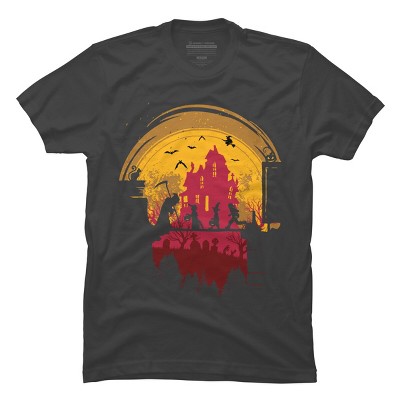 Men's Design By Humans Trck or Treat By designpro44 T-Shirt
